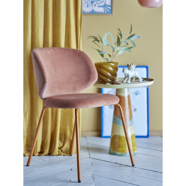 Silla de comedor PONTE, Naranja,...