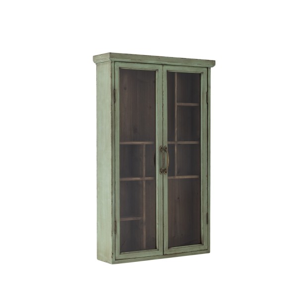 Aparador Vitrina HAZEM, Verde, Madera... Aparador Vitrina HAZEM, Verde, Madera...