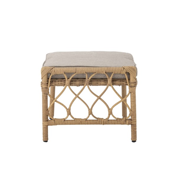 Sillón Exterior BELLUCE con Taburete,... Sillón Exterior BELLUCE con Taburete,...