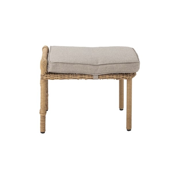 Sillón Exterior BELLUCE con Taburete,... Sillón Exterior BELLUCE con Taburete,...
