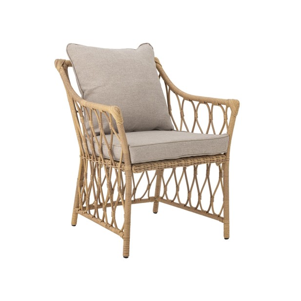 Sillón Exterior BELLUCE con Taburete,... Sillón Exterior BELLUCE con Taburete,...