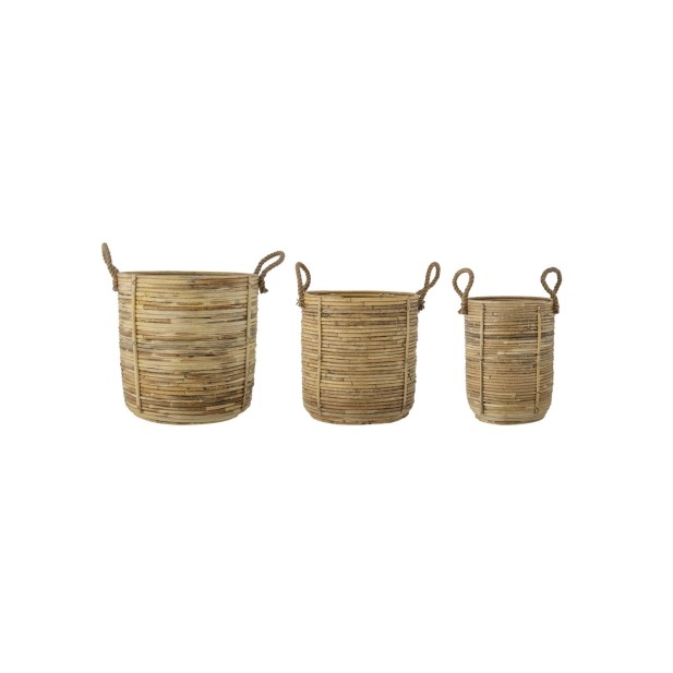 Cesta TESSER, Natural, Ratán - Bloomingville