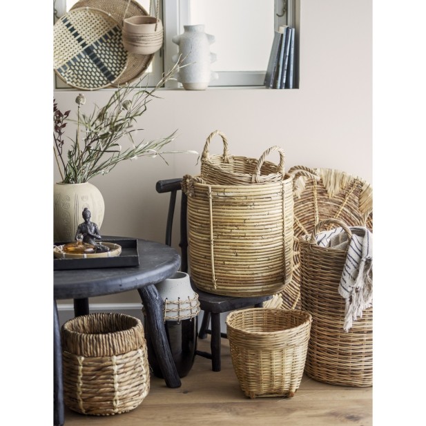 Cesta TESSER, Natural, Ratán -...