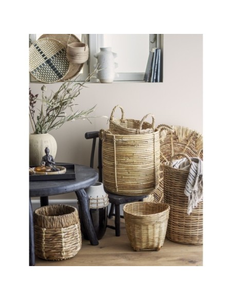 Cesta TESSER, Natural, Ratán - Bloomingville