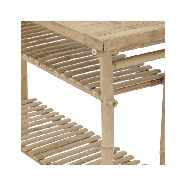 Mesa Auxiliar SOLE, Natural, Bambú -...