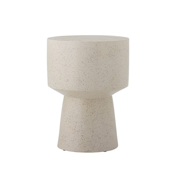 Mesa Auxiliar BASSO, Resina, Natural - Bloomingville