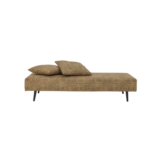 Sofá Cama GULLI, Amarillo, FSC® Mix, Algodón - Bloomingville