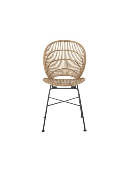 Silla de Comedor FIORE, Ratán Natural - Bloomingville