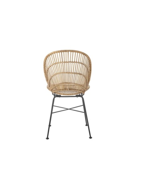 Silla de Comedor FIORE, Ratán Natural - Bloomingville