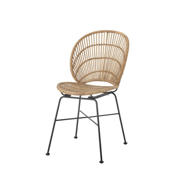 Silla de Comedor FIORE, Ratán Natural...