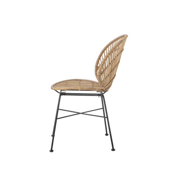 Silla de Comedor FIORE, Ratán Natural...