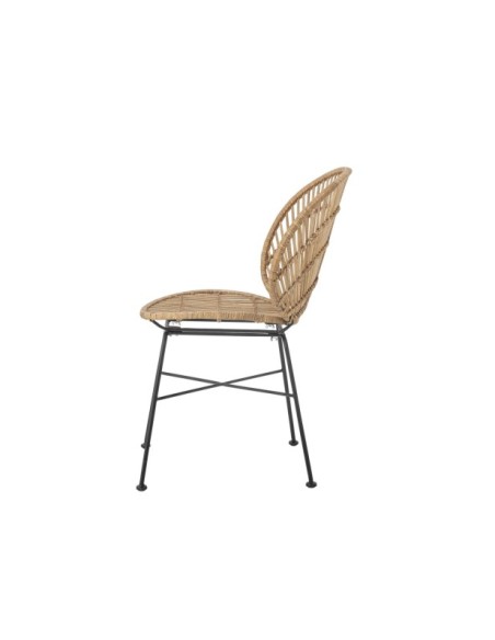 Silla de Comedor FIORE, Ratán Natural - Bloomingville