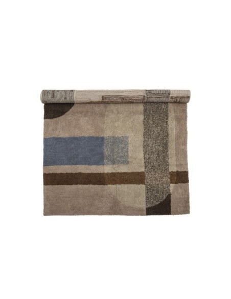 Alfombra ZOFIA, Marrón, Algodón - Bloomingville