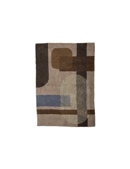 Alfombra ZOFIA, Marrón, Algodón - Bloomingville