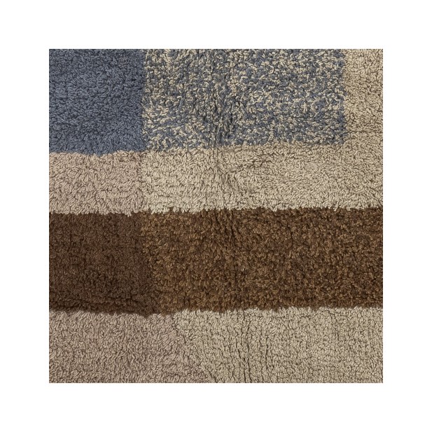 Alfombra ZOFIA, Marrón, Algodón -...