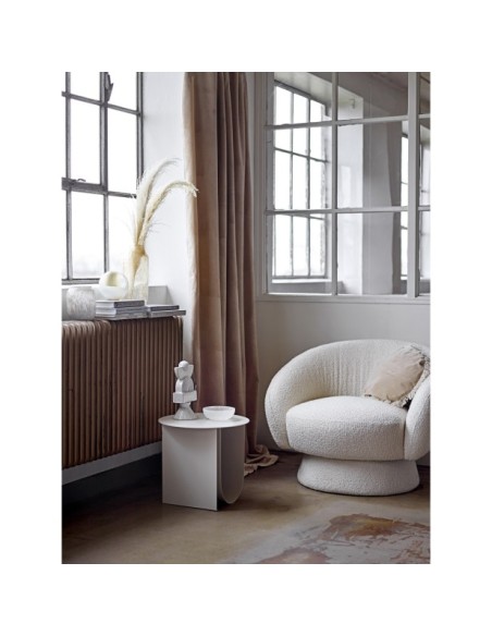 Mesa Auxiliar CHER, Natural, Metal - Bloomingville