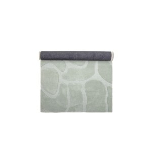 Alfombra DARLINGTON, Lana / Verde - Bloomingville