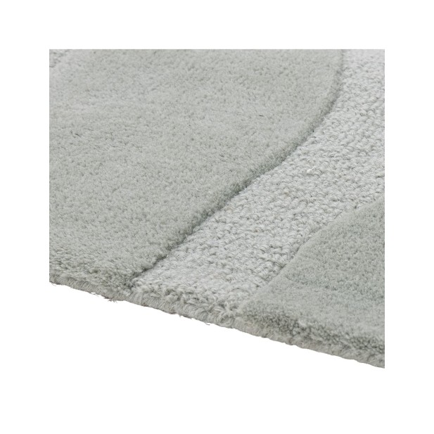 Alfombra DARLINGTON, Lana / Verde -...