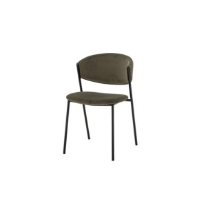Silla de Comedor MARLO, Poliéster Reciclado / Verde -...