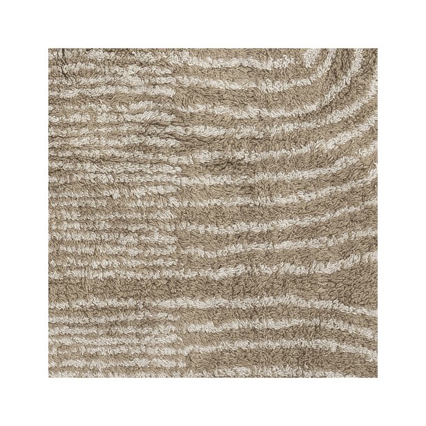 Alfombra ZEYNEP, Algodón / Marrón -...