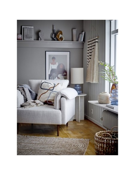 Alfombra ZEYNEP, Algodón / Marrón - Bloomingville