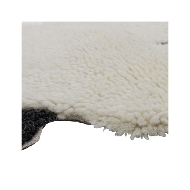 Alfombra DOLLY, Blanco, Lana -...