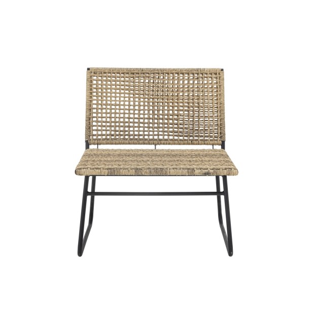 Sillón VALLONE, Poliratán Natural - Bloomingville