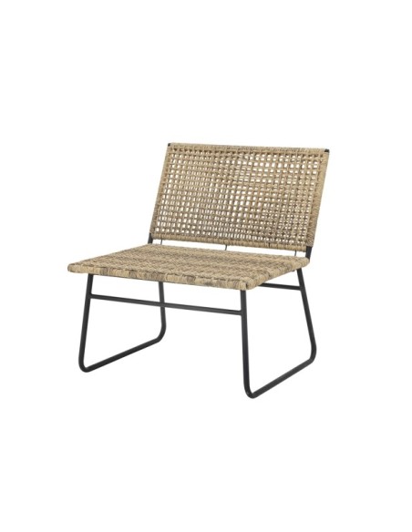 Sillón VALLONE, Poliratán Natural - Bloomingville