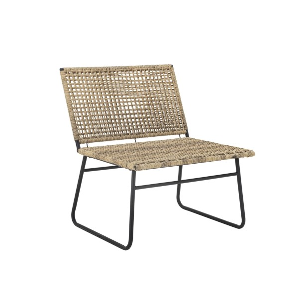Sillón VALLONE, Poliratán Natural -... Sillón VALLONE, Poliratán Natural -...
