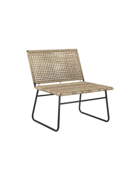 Sillón VALLONE, Poliratán Natural - Bloomingville