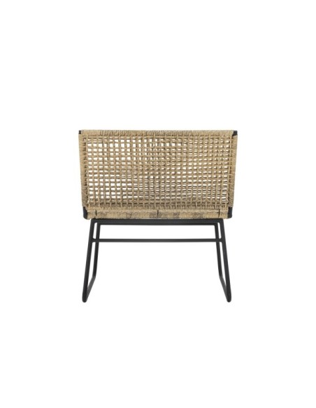 Sillón VALLONE, Poliratán Natural - Bloomingville