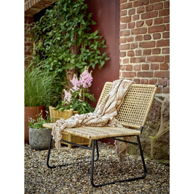 Sillón VALLONE, Poliratán Natural -... Sillón VALLONE, Poliratán Natural -...