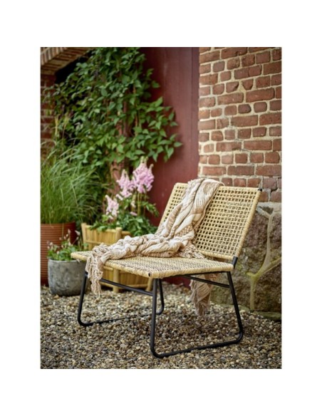 Sillón VALLONE, Poliratán Natural - Bloomingville