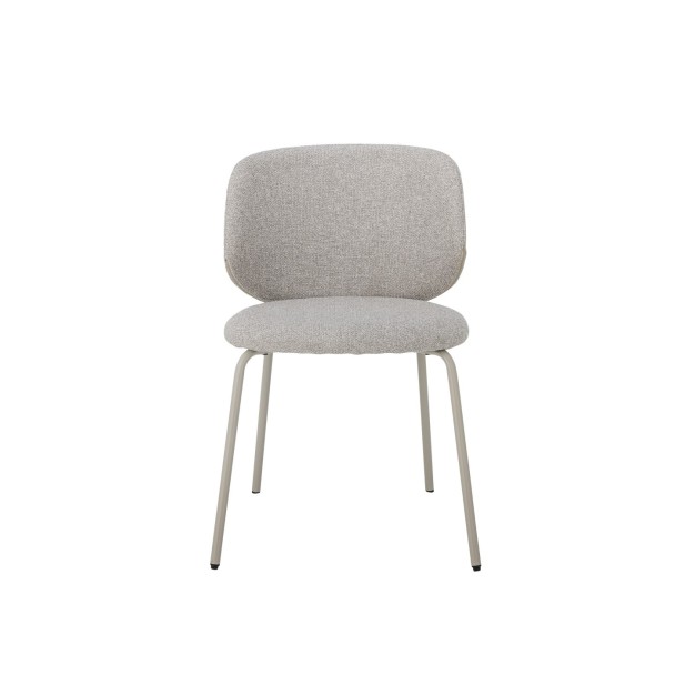Silla de Comedor PONTE, Gris, Poliéster - Bloomingville