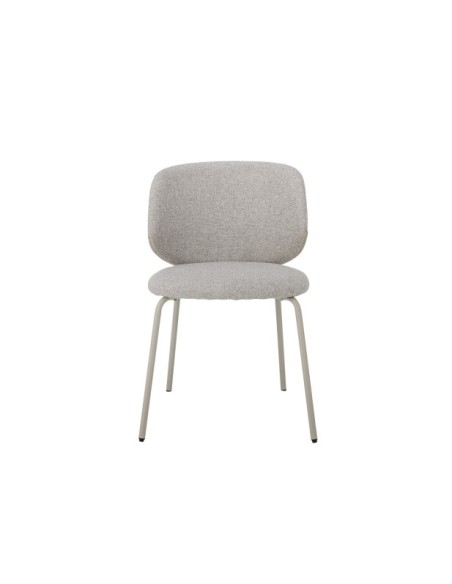 Silla de Comedor PONTE, Gris, Poliéster - Bloomingville