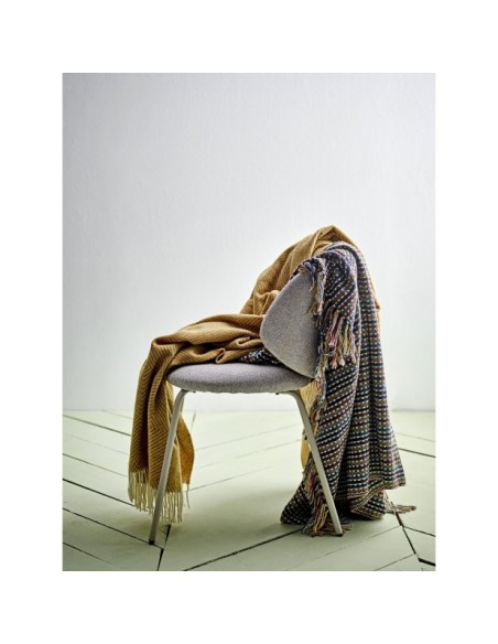 Silla de Comedor PONTE, Gris, Poliéster - Bloomingville