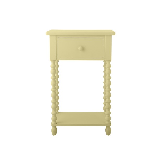 Mesa Auxiliar SALINO, Amarillo, Pino - Bloomingville