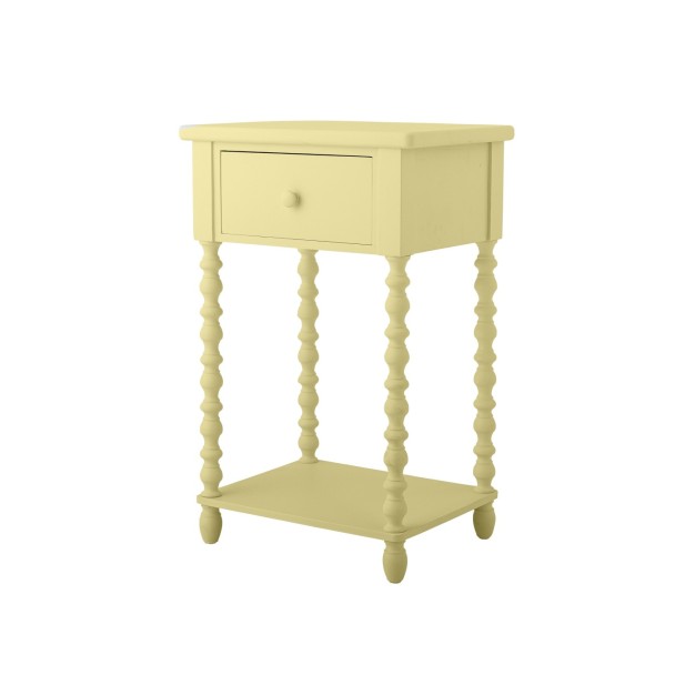 Mesa Auxiliar SALINO, Amarillo, Pino...