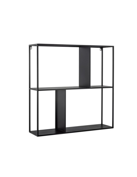 Estantería MACK, Negro, Metal - Bloomingville