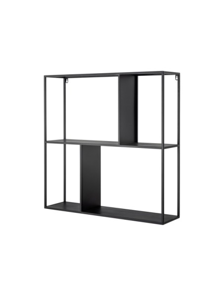 Estantería MACK, Negro, Metal - Bloomingville
