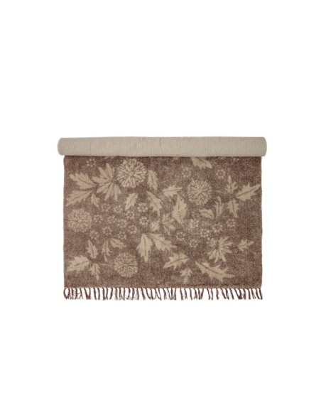 Alfombra MALU, Marrón, Algodón - Bloomingville