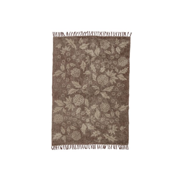 Alfombra MALU, Marrón, Algodón -...
