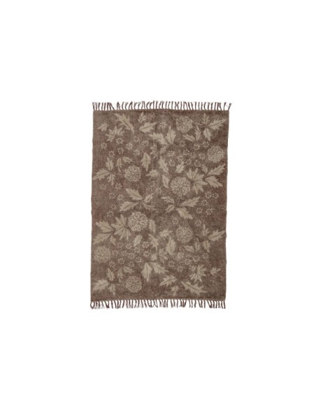Alfombra MALU, Marrón, Algodón - Bloomingville