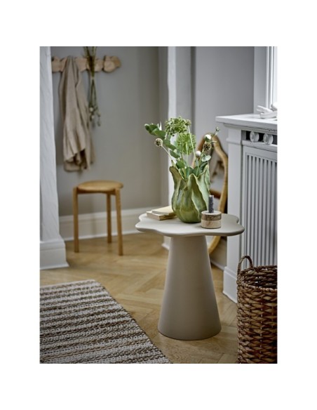 Mesa Auxiliar SOLLER, Natural, Aluminio - Bloomingville