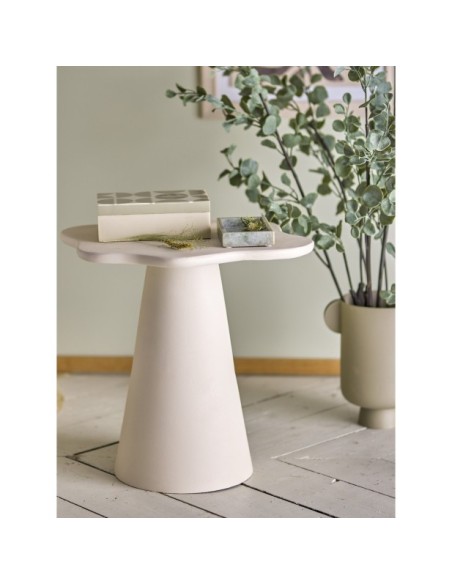 Mesa Auxiliar SOLLER, Natural, Aluminio - Bloomingville