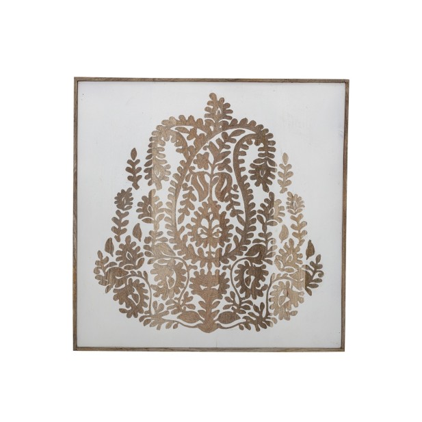 Decoración de Pared NEVIL, Blanco, Mango - Bloomingville