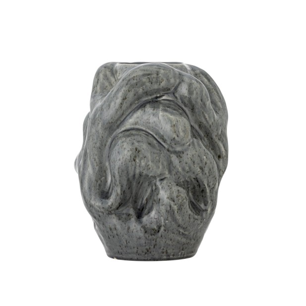 Jarrón VUELLE, Gris, Gres - Bloomingville