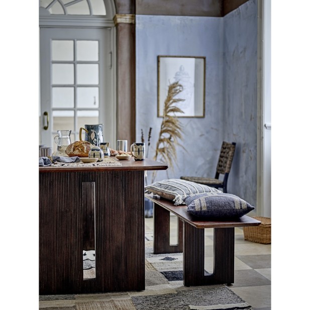 Mesa MILOW de Comedor, Marrón, Mango...