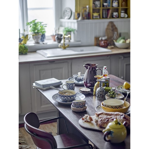 Mesa MILOW de Comedor, Marrón, Mango...