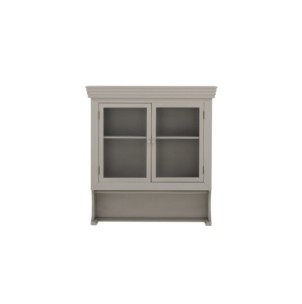 Aparador Vitrina PILU, Gris, Madera de Abeto - Bloomingville